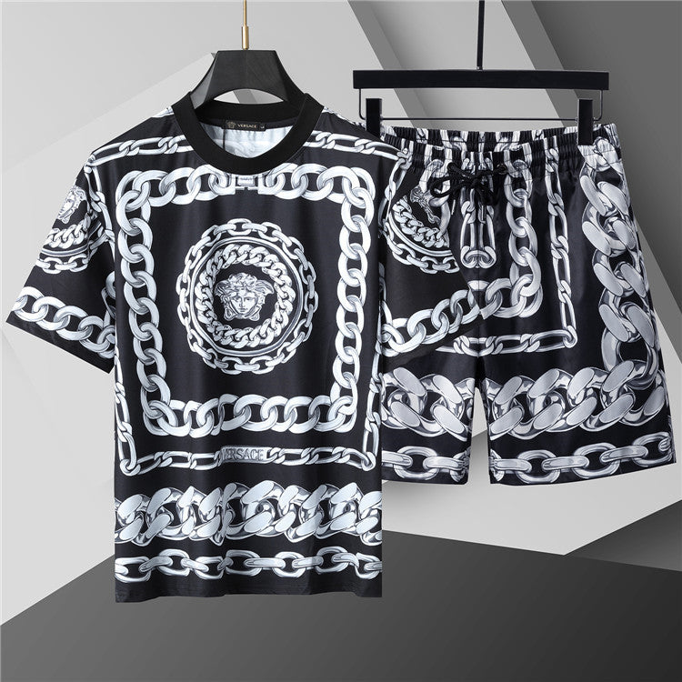 135WV103UDE Stylish shirt and shorts set