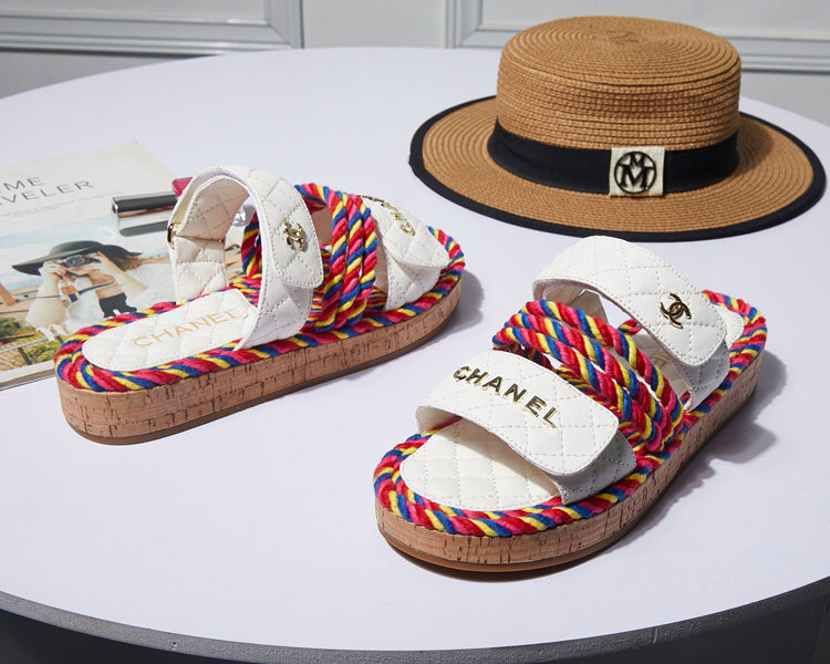 245RC17ZDE Stylish genuine leather sandals