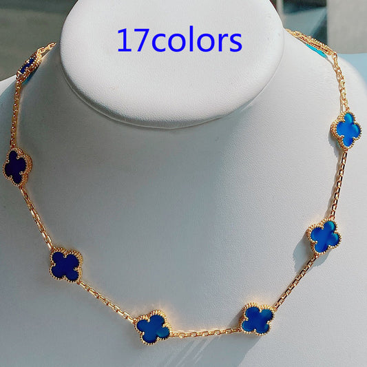 5XVA181XDE Stylish 10 flowers necklaces