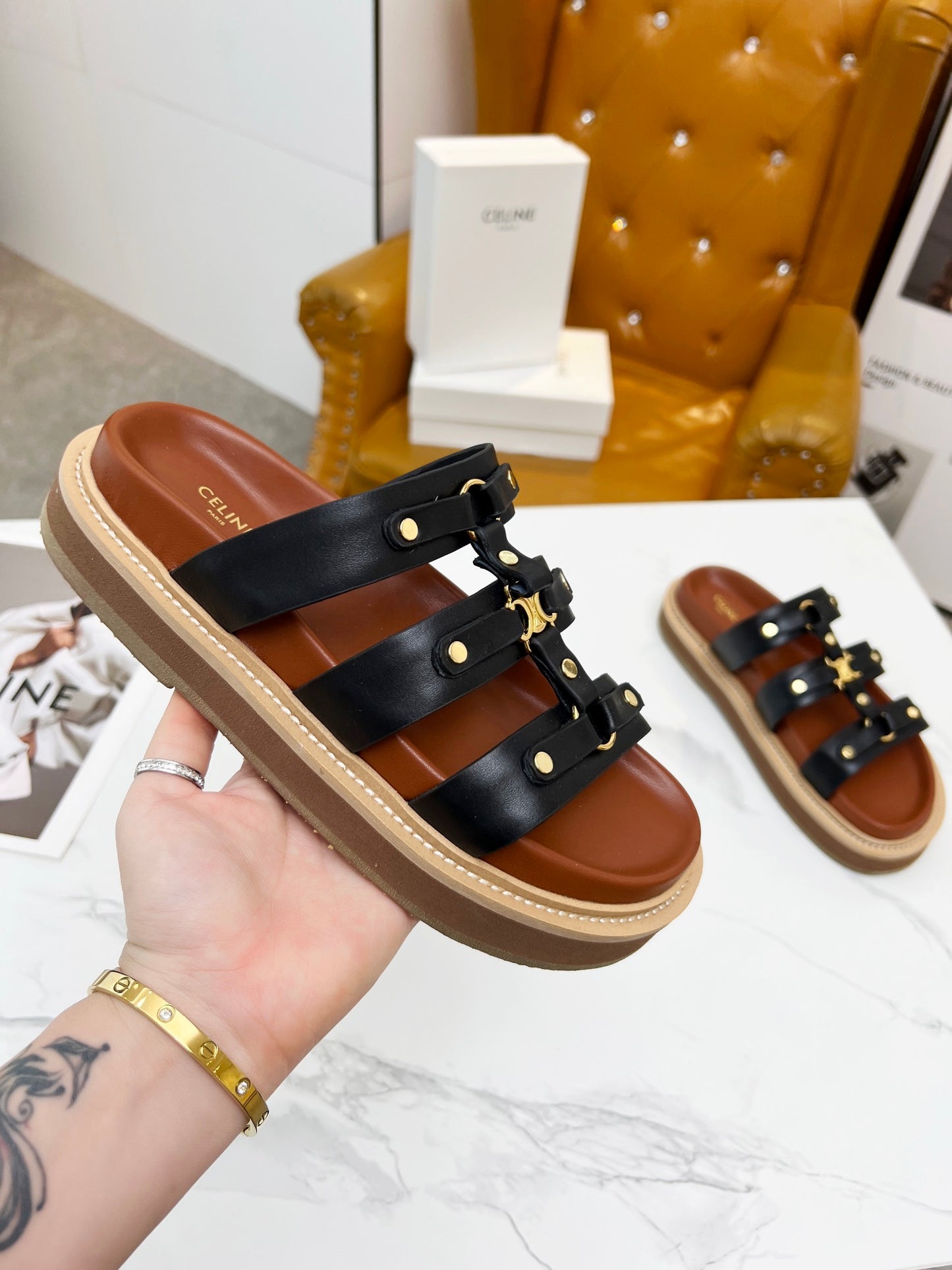 245RN1ZDE Stylish leather shoes 