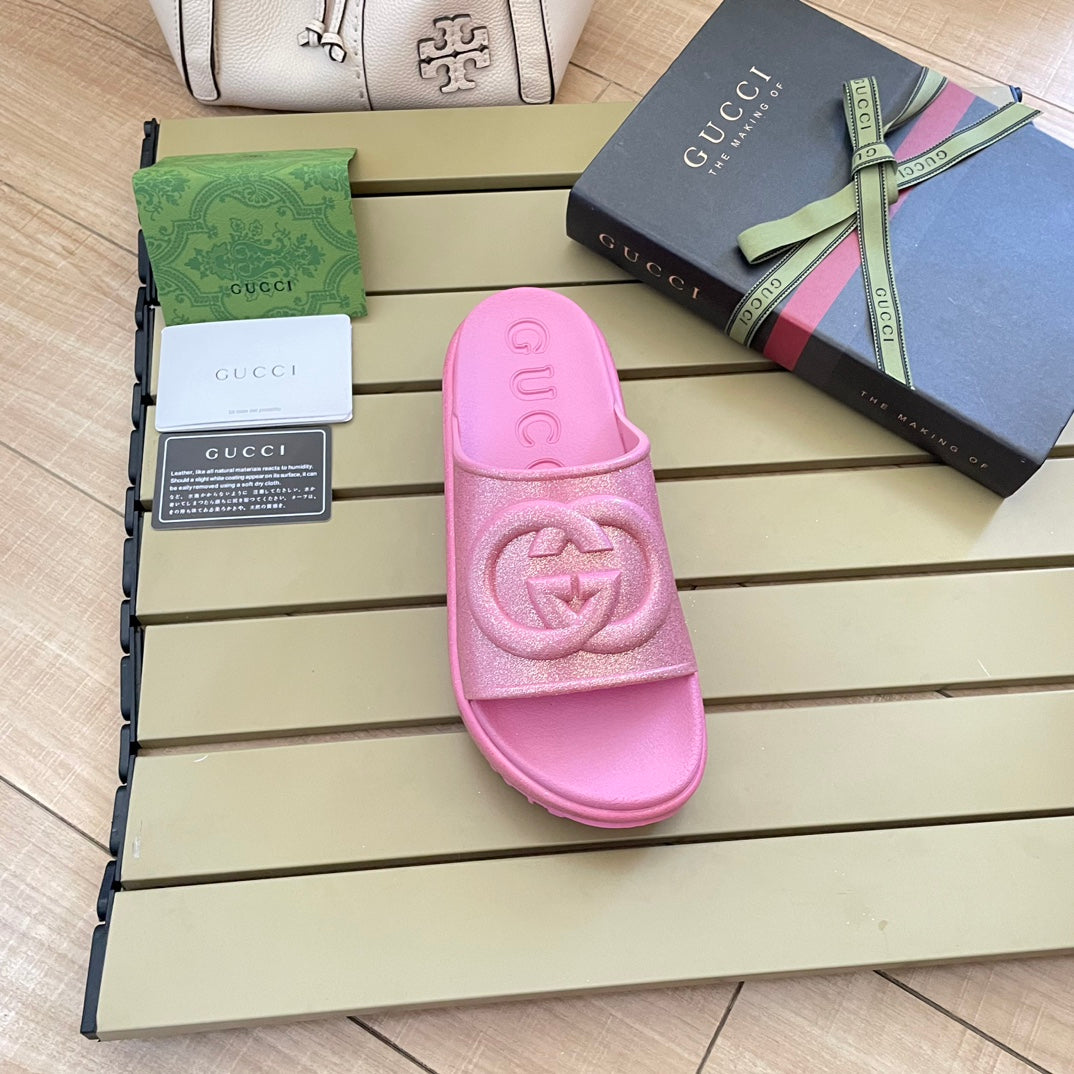 14B204ZDE Stylish Slippers Inner heightening insole 5cm