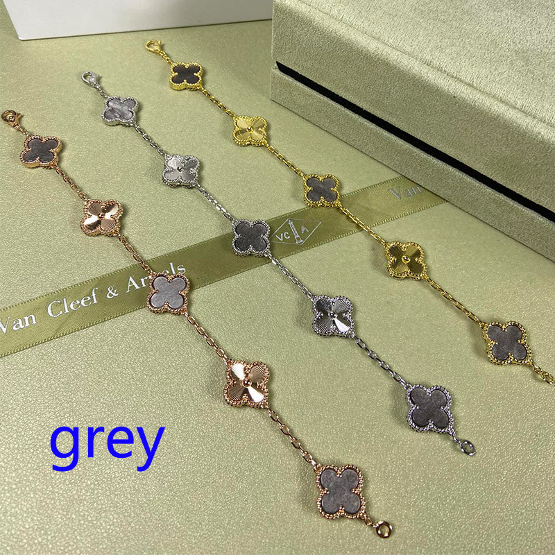 5XVA181KDE Stylish bracelets  5 flowers normal size1.5cm flower