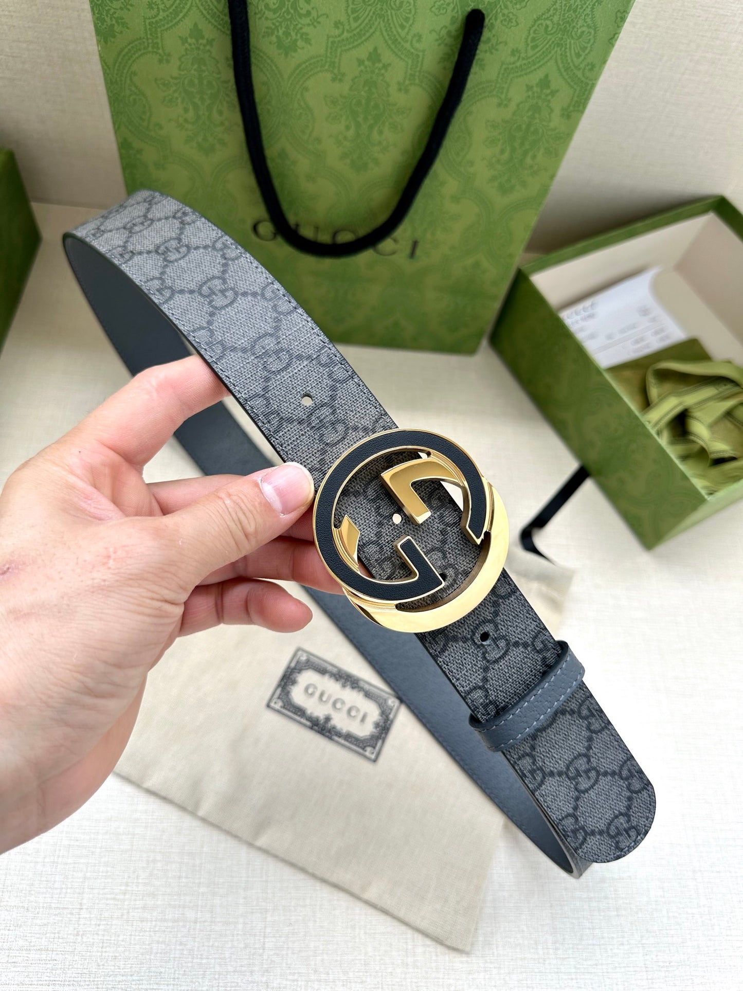 195NB1PDE Stylish high-quality leather belt