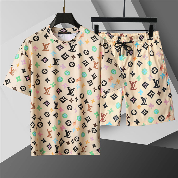 135WE102UDE Stylish shirt and shorts set