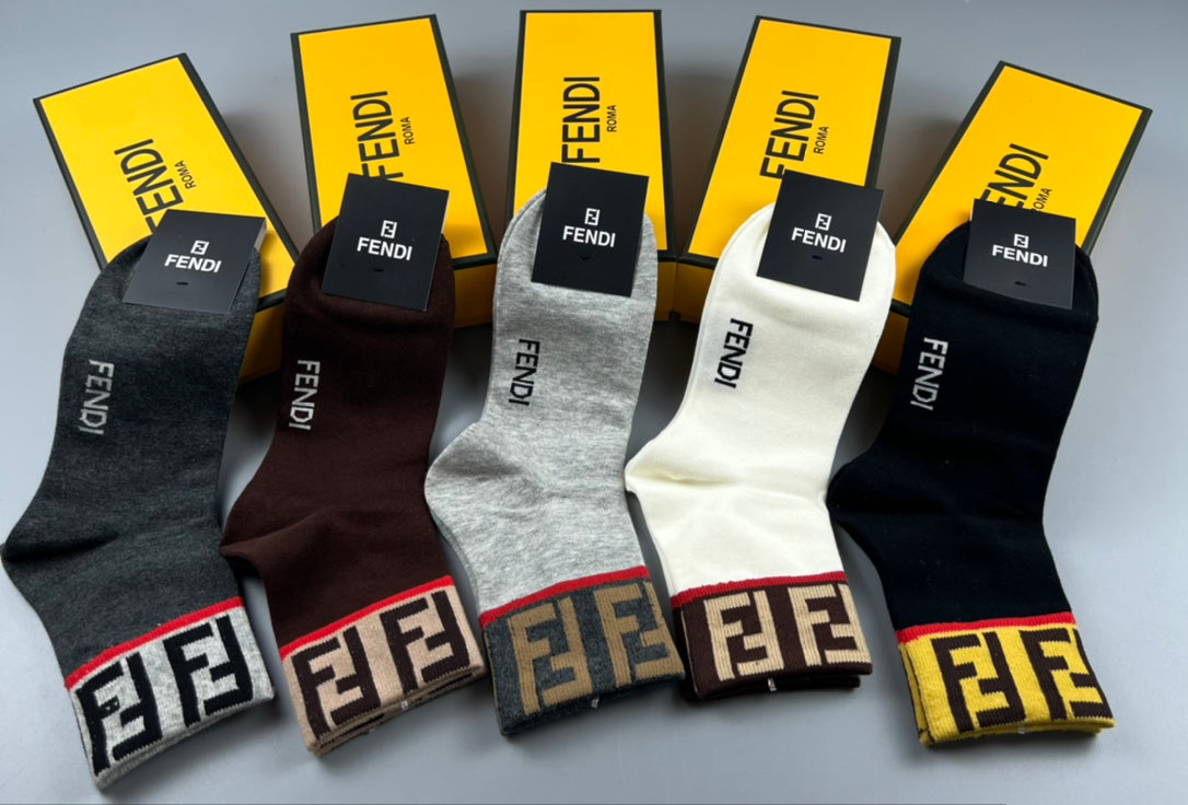 235QF65SDE Stylish socks(5 pairs )