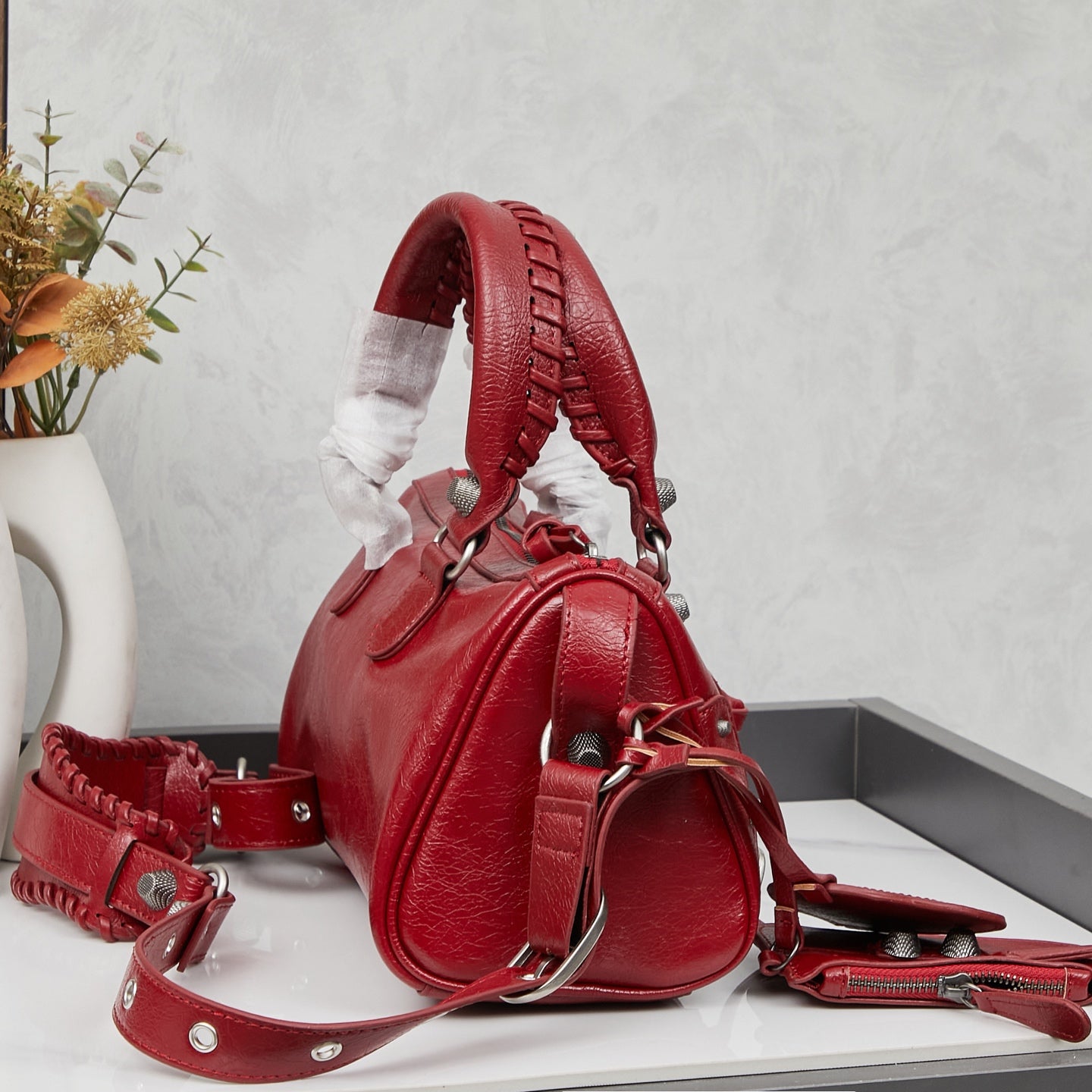 2WJ21BDE Stylish leather bag