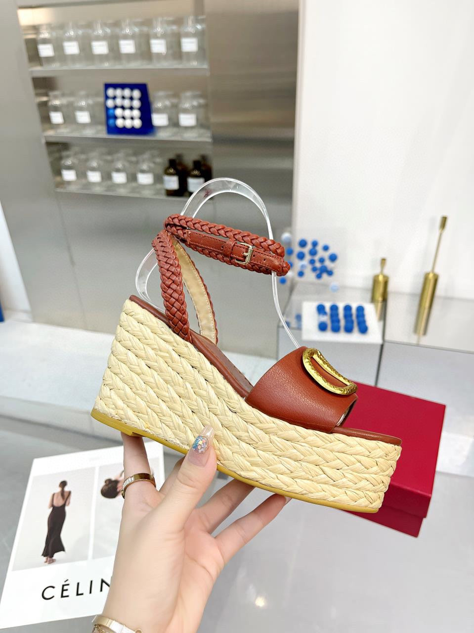 5YVL101ZDE Stylish leather High heels
