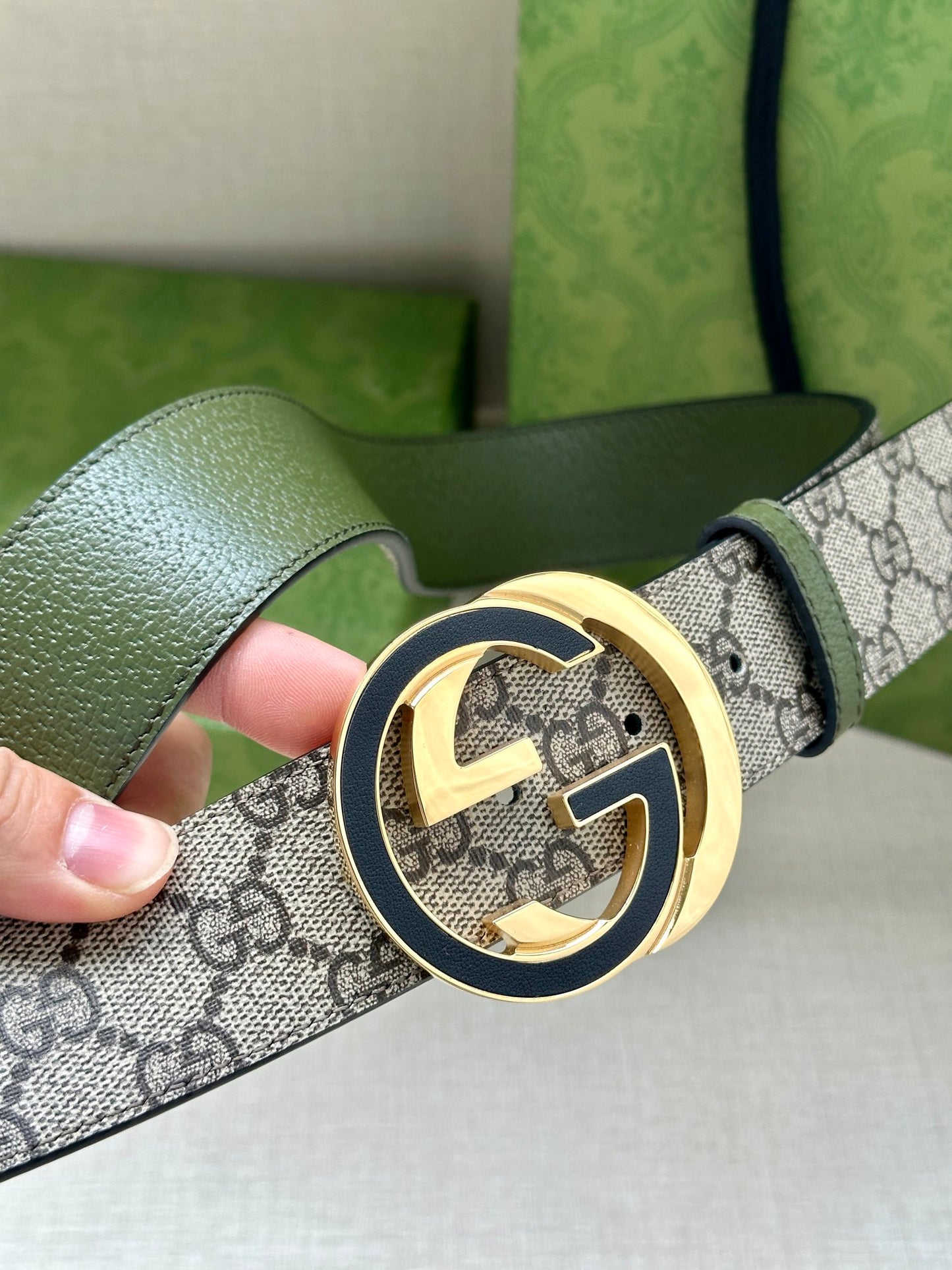 195NB1PDE Stylish high-quality leather belt