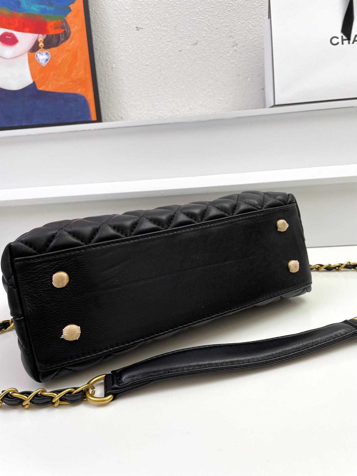 1XC98BDE Stylish leather bag 