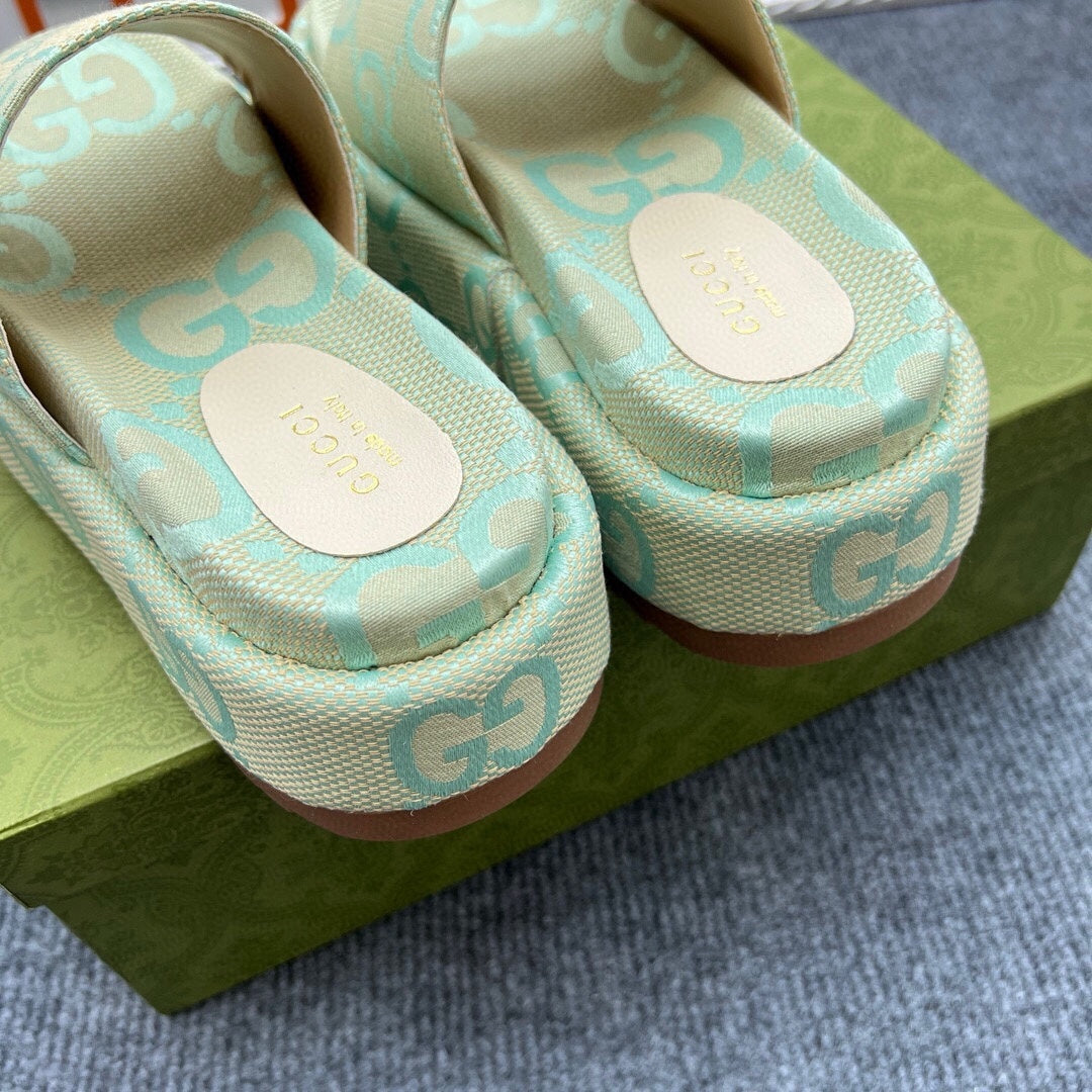 54B122ZDE Stylish slippers  Sole thickness 5.5cm