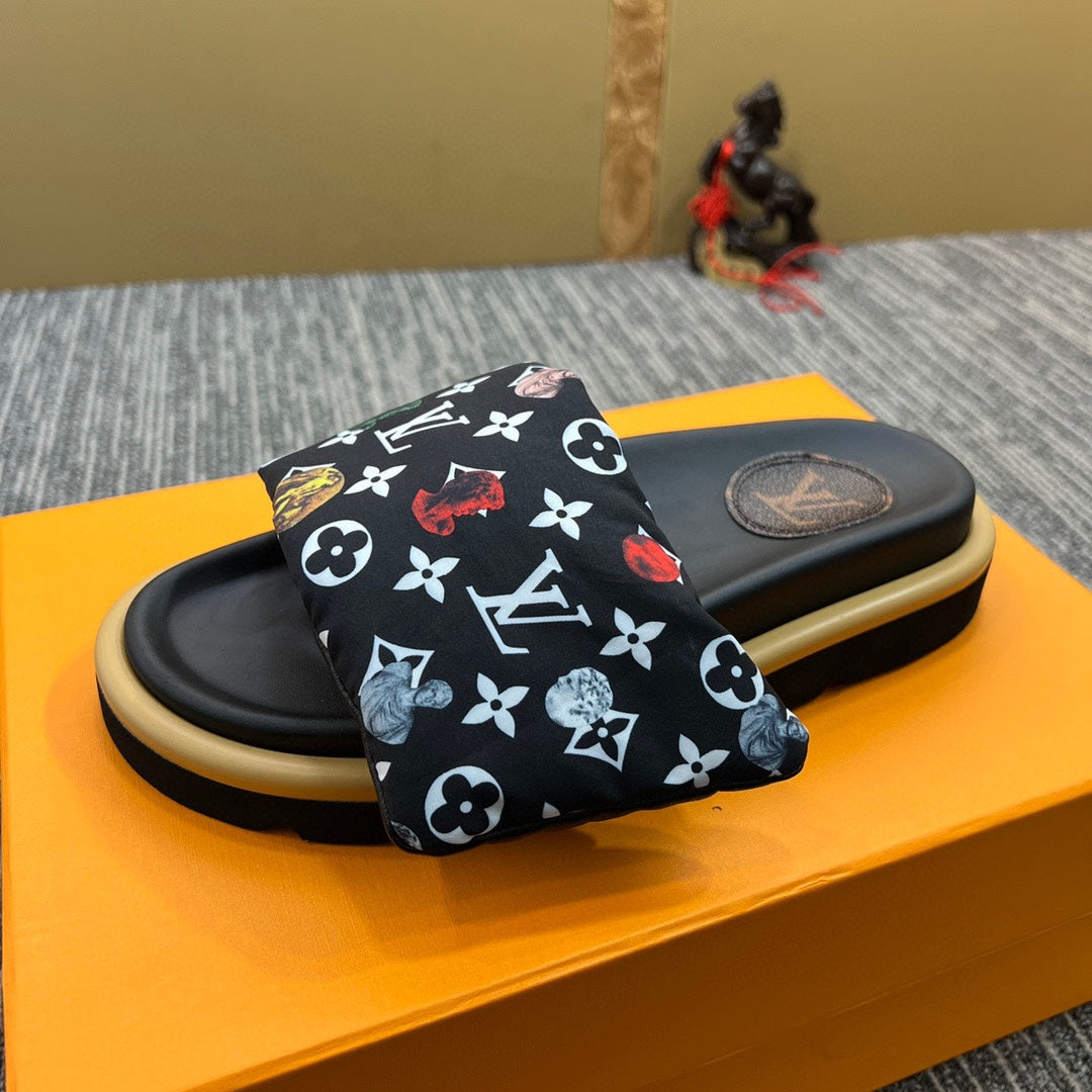 5XF120ZDE Stylish leather quality Slippers