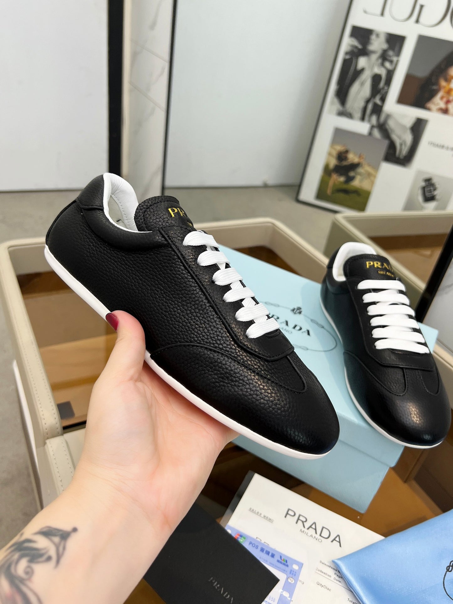 285RP49ZDE Stylish leather shoes