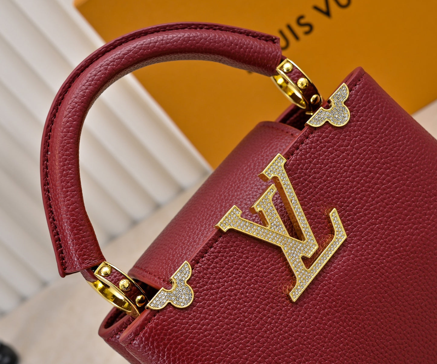 1WE88BDE Stylish leather bag