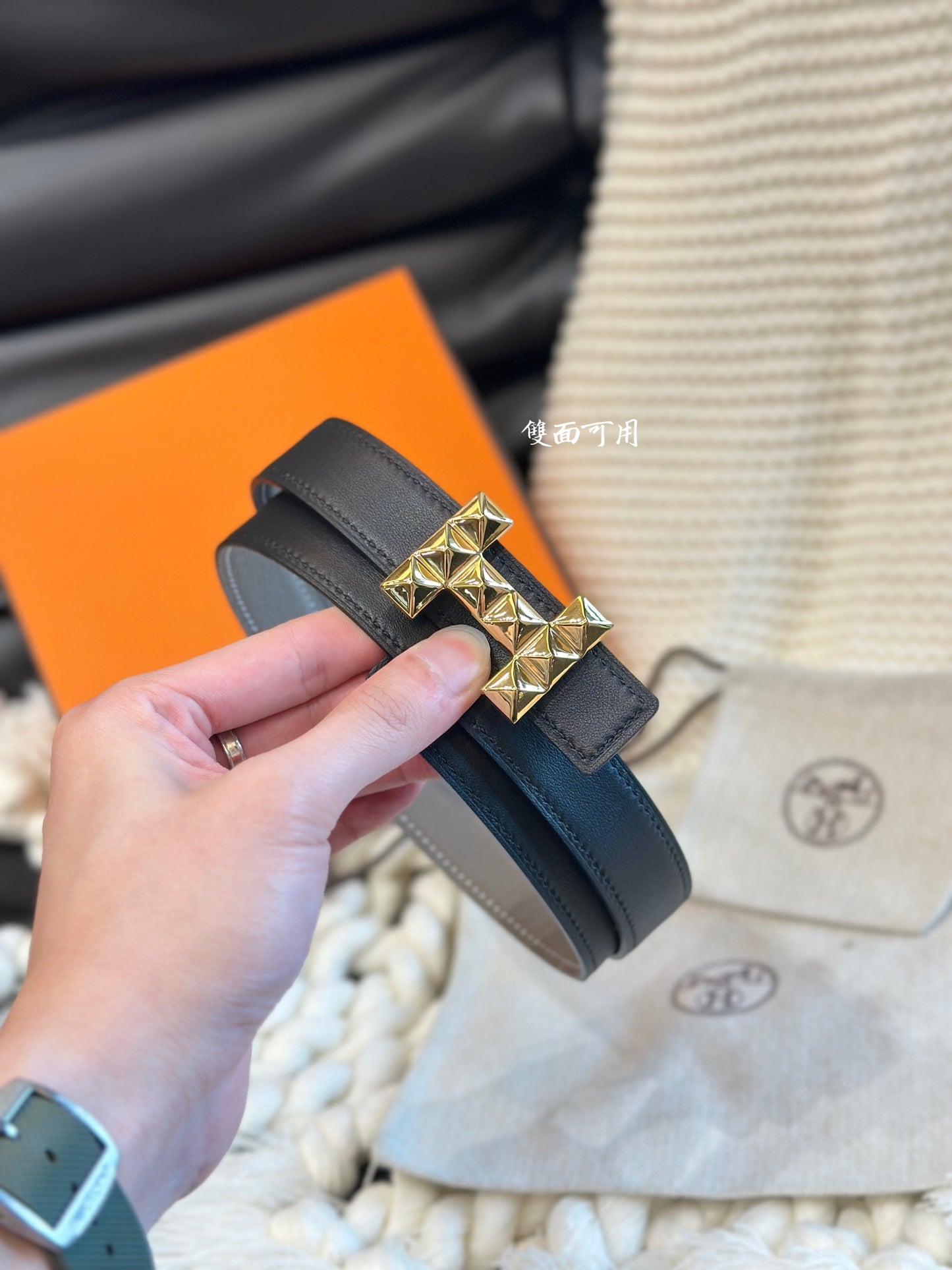 1WH189PDE Stylish  High quality belt With full package