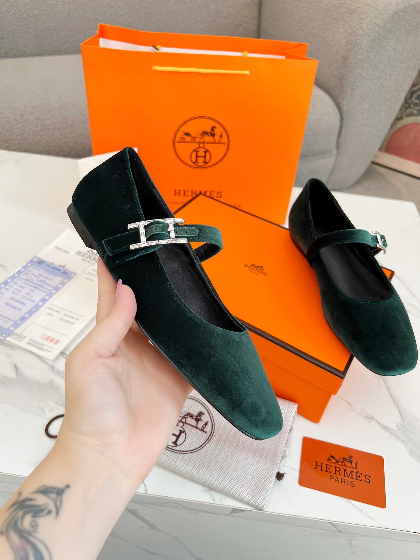 285ZH49ZDE Stylish leather Shoes