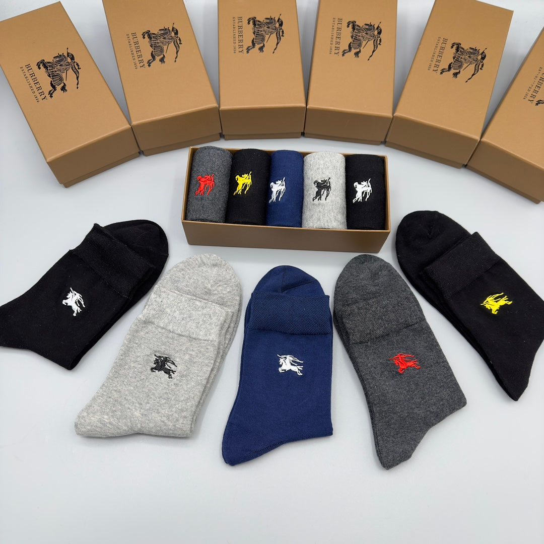 235QR24SDE Stylish socks(5 pairs )