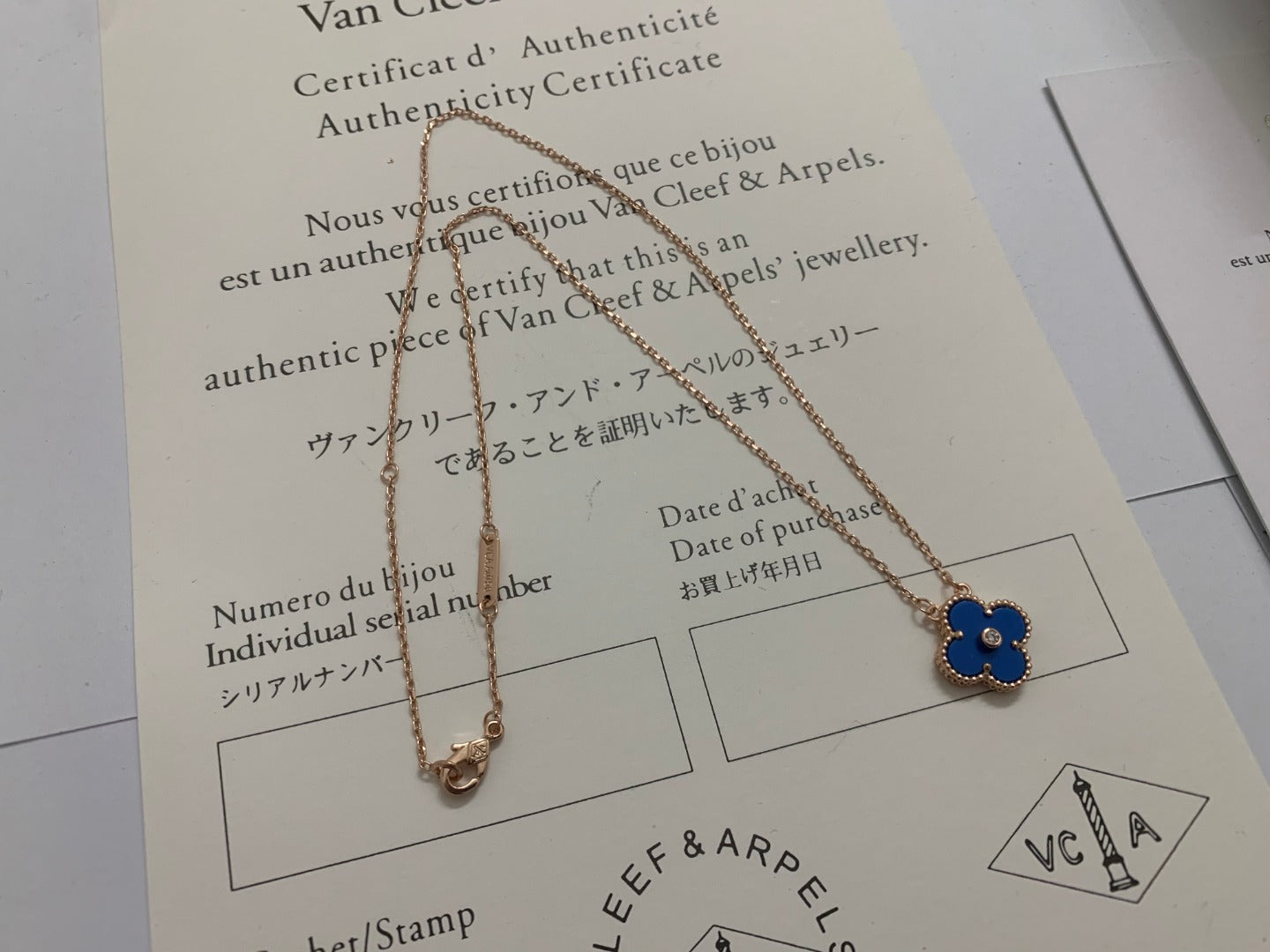 5XVA185XDE Stylish 1 flower necklace