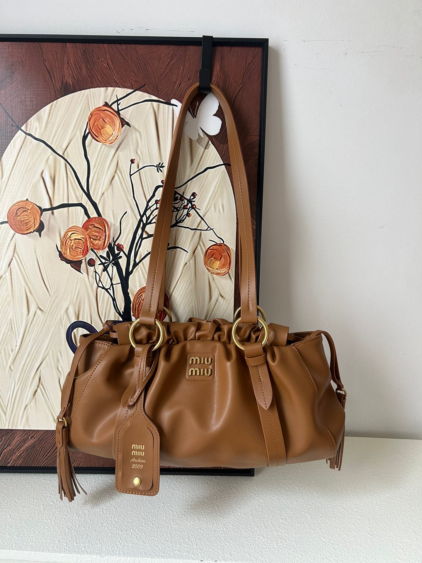 1WA79BDE Stylish leather bag