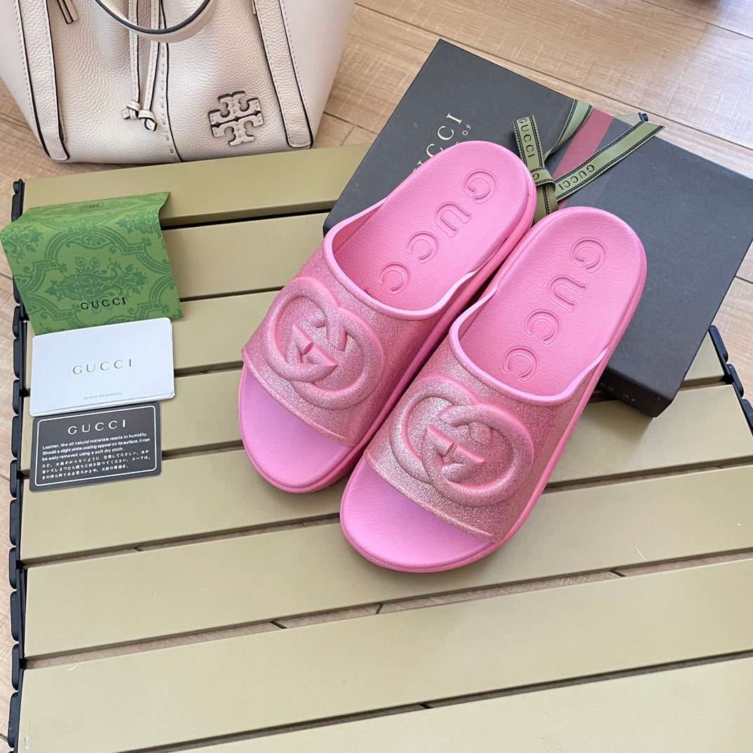 14B204ZDE Stylish Slippers Inner heightening insole 5cm