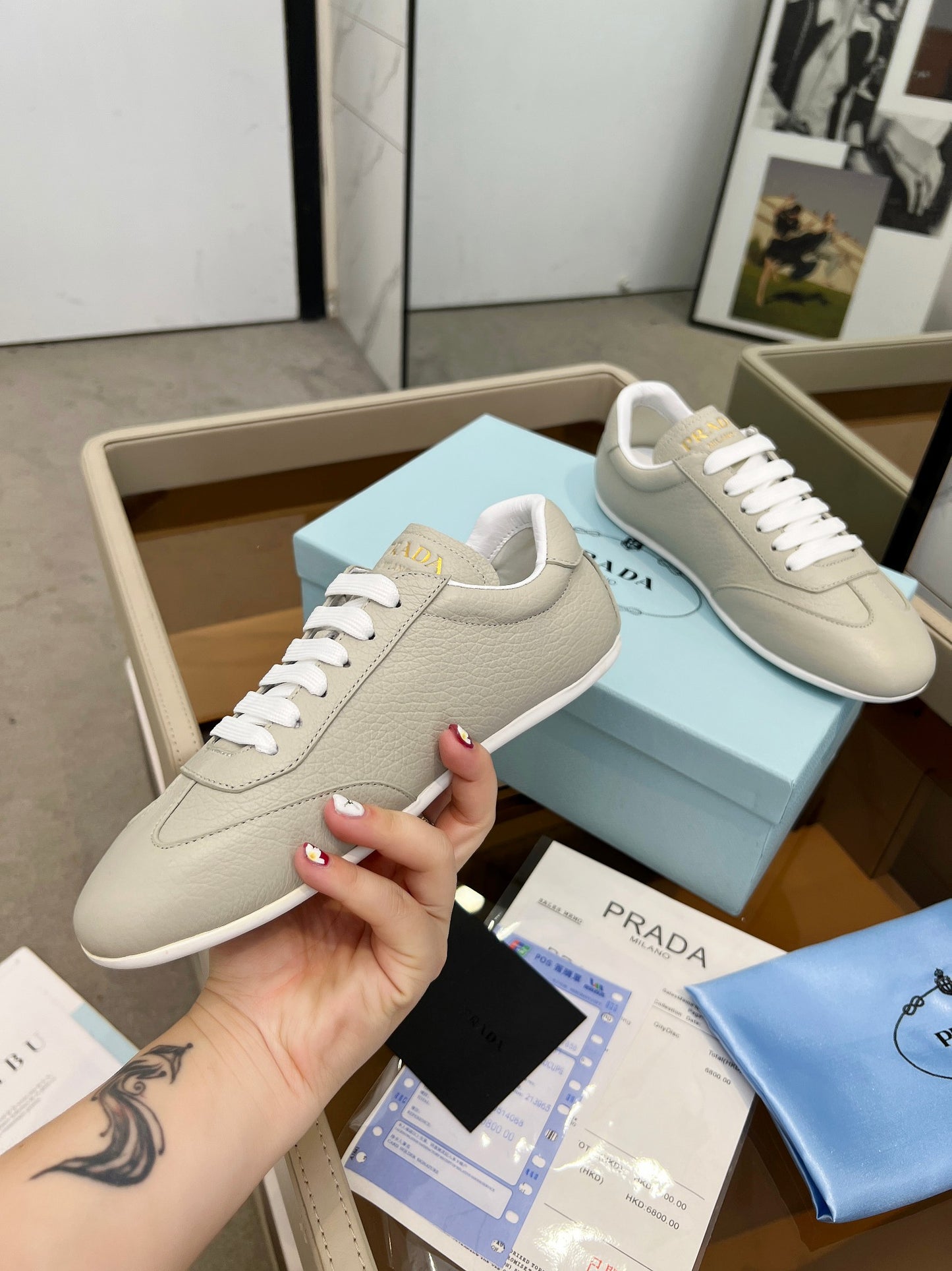 285RP49ZDE Stylish leather shoes