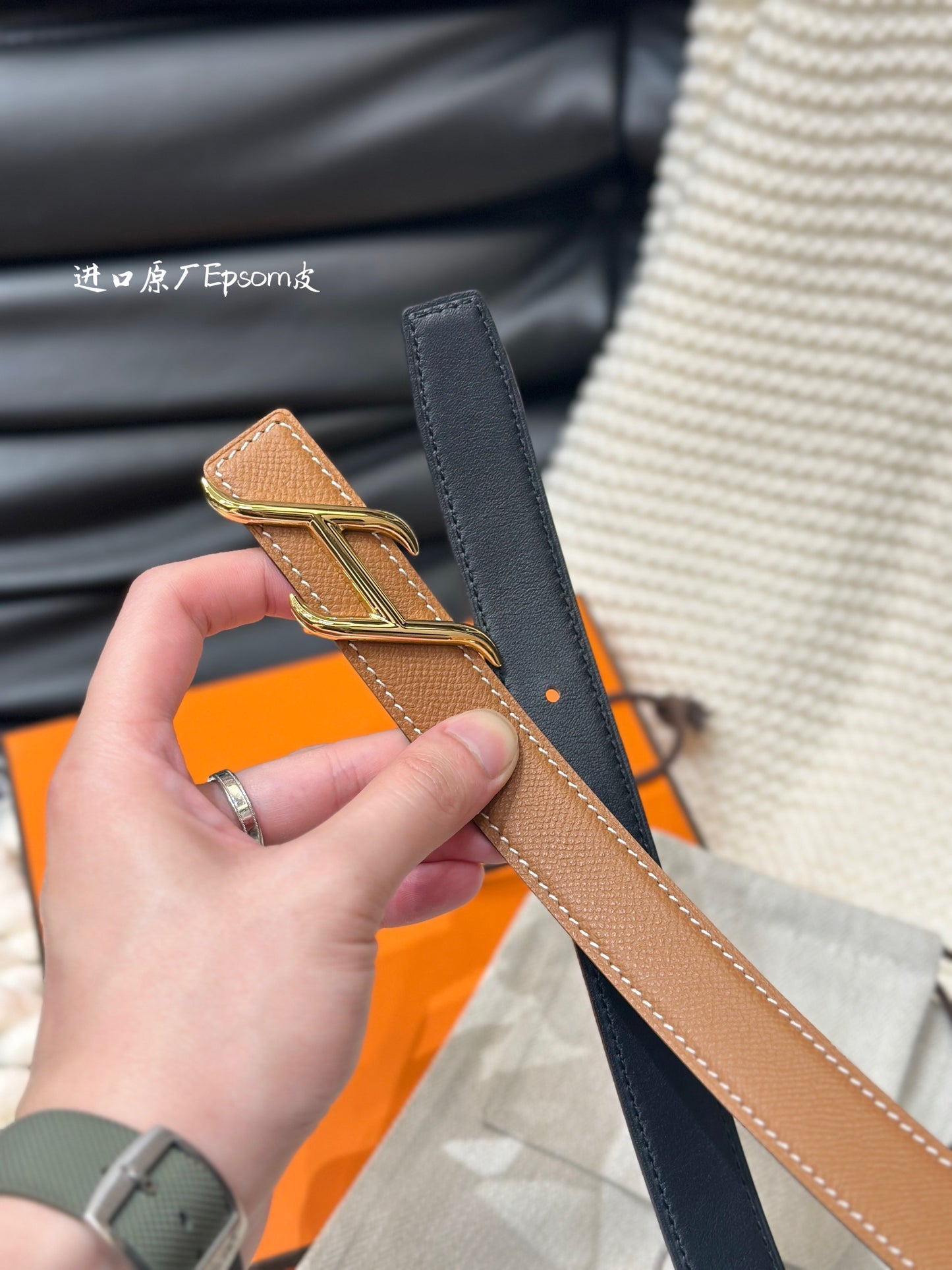 1WH193PDE Stylish  High quality belt With full package