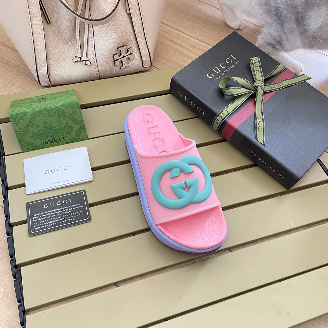 14B202ZDE Stylish Slippers Inner heightening insole 5cm