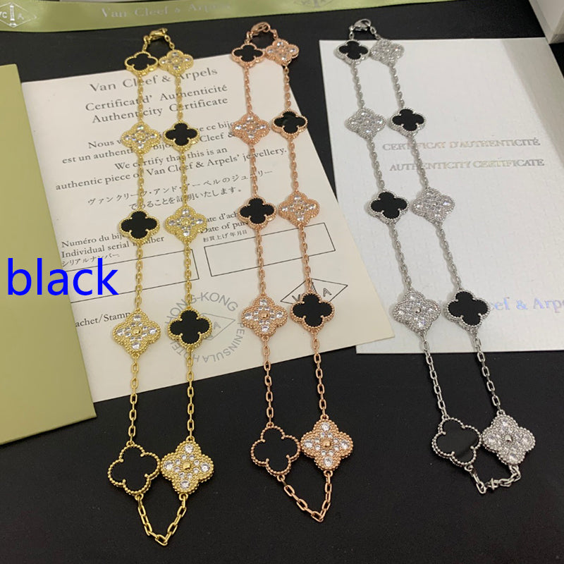 5XV191XDE Stylish  10 flower necklaces