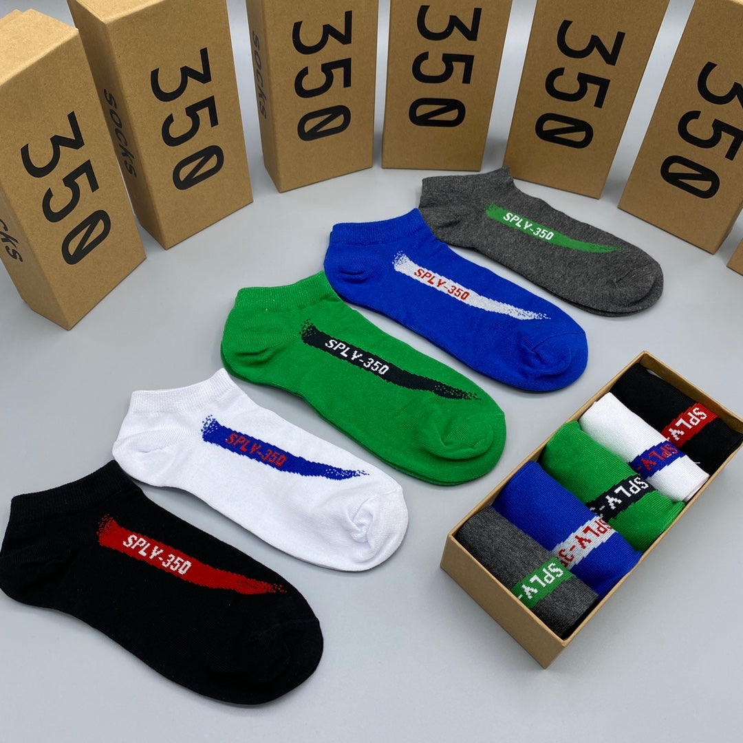 235QA1SDE Stylish socks(5 pairs )
