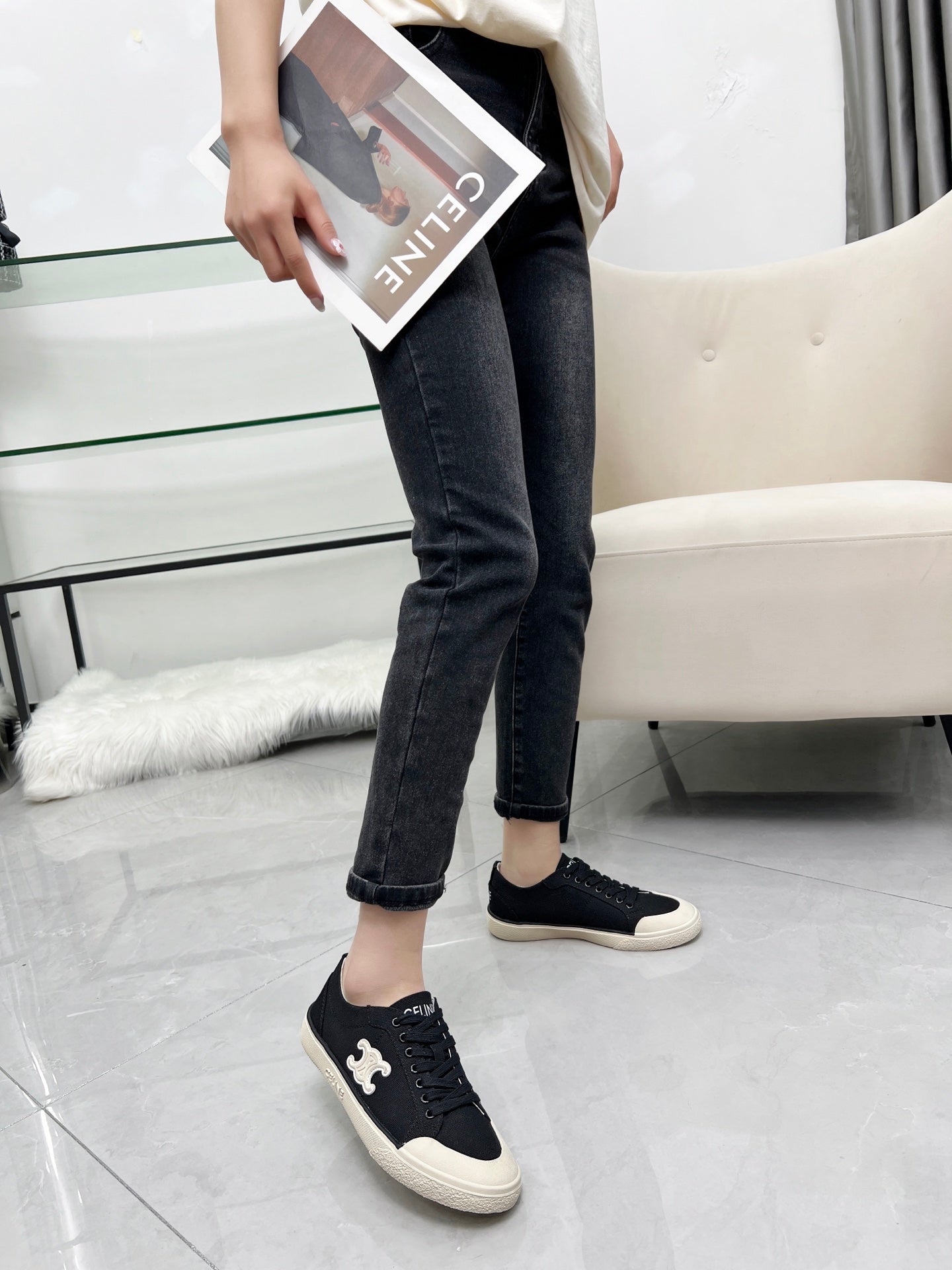 285ZN57ZDE Stylish leather Shoes