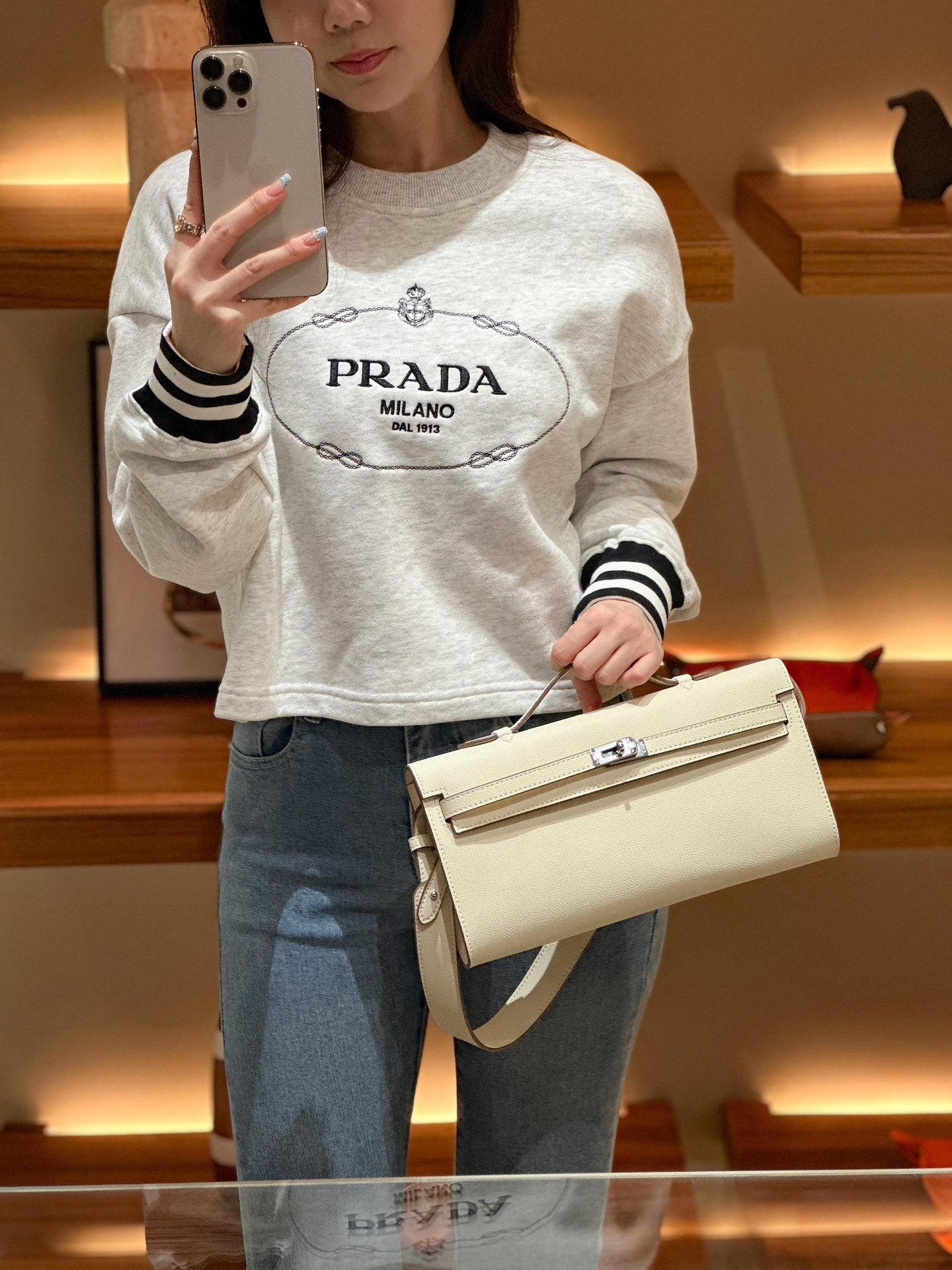 1XH68BDE Stylish leather bag