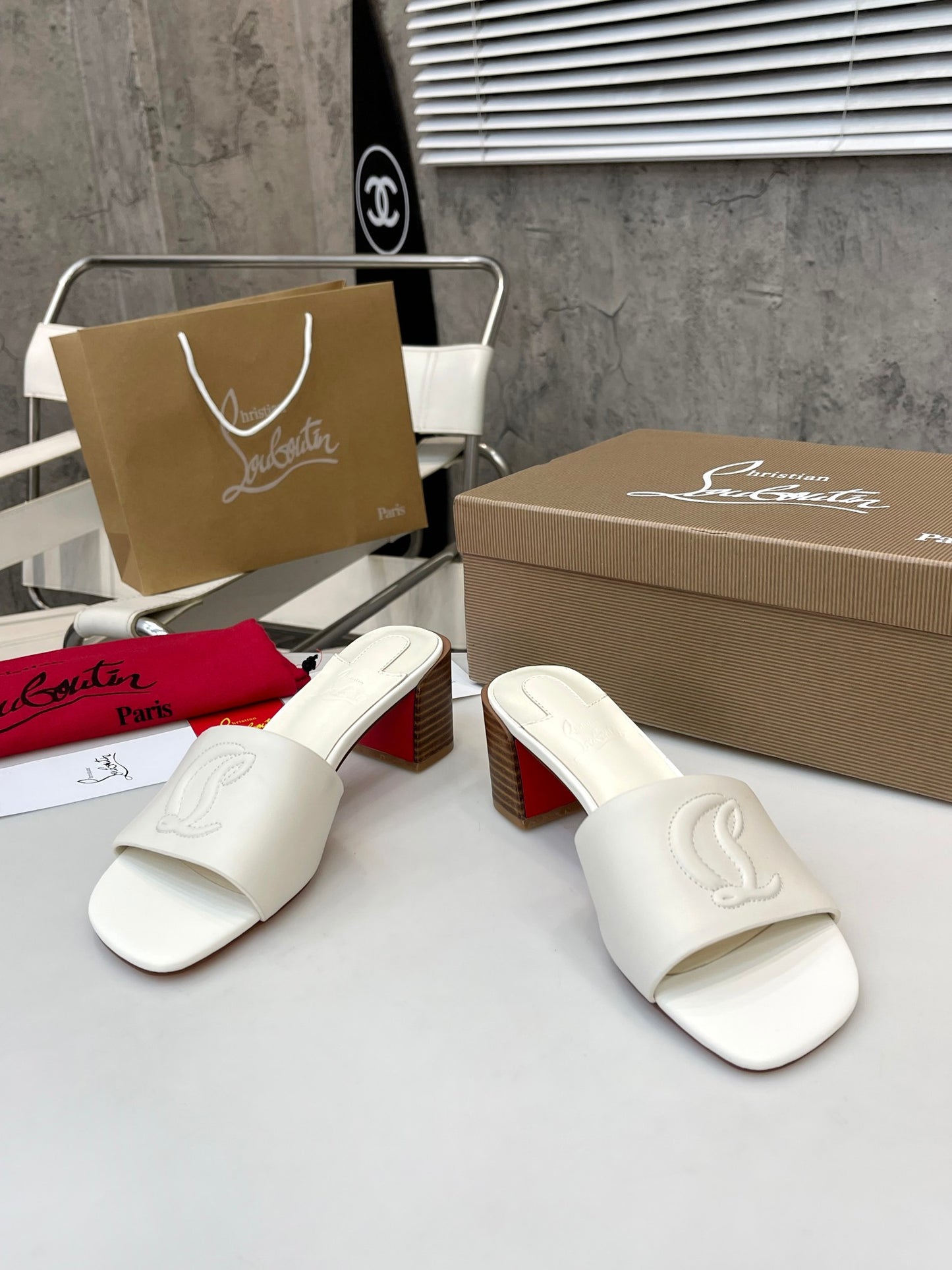 JXA27ZDE Stylish leather High heels Heel height 5.5cm