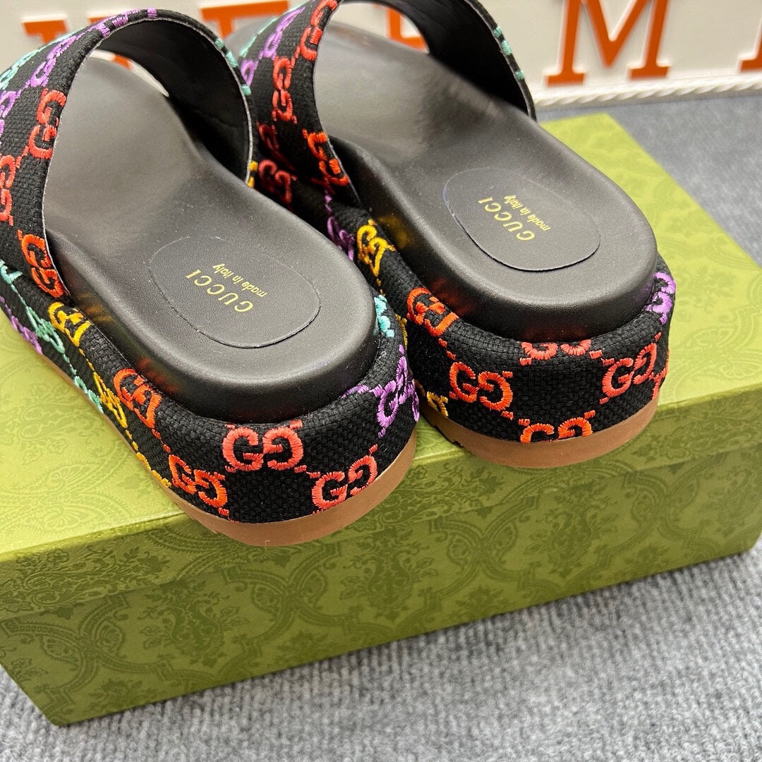 54B122ZDE Stylish slippers  Sole thickness 5.5cm