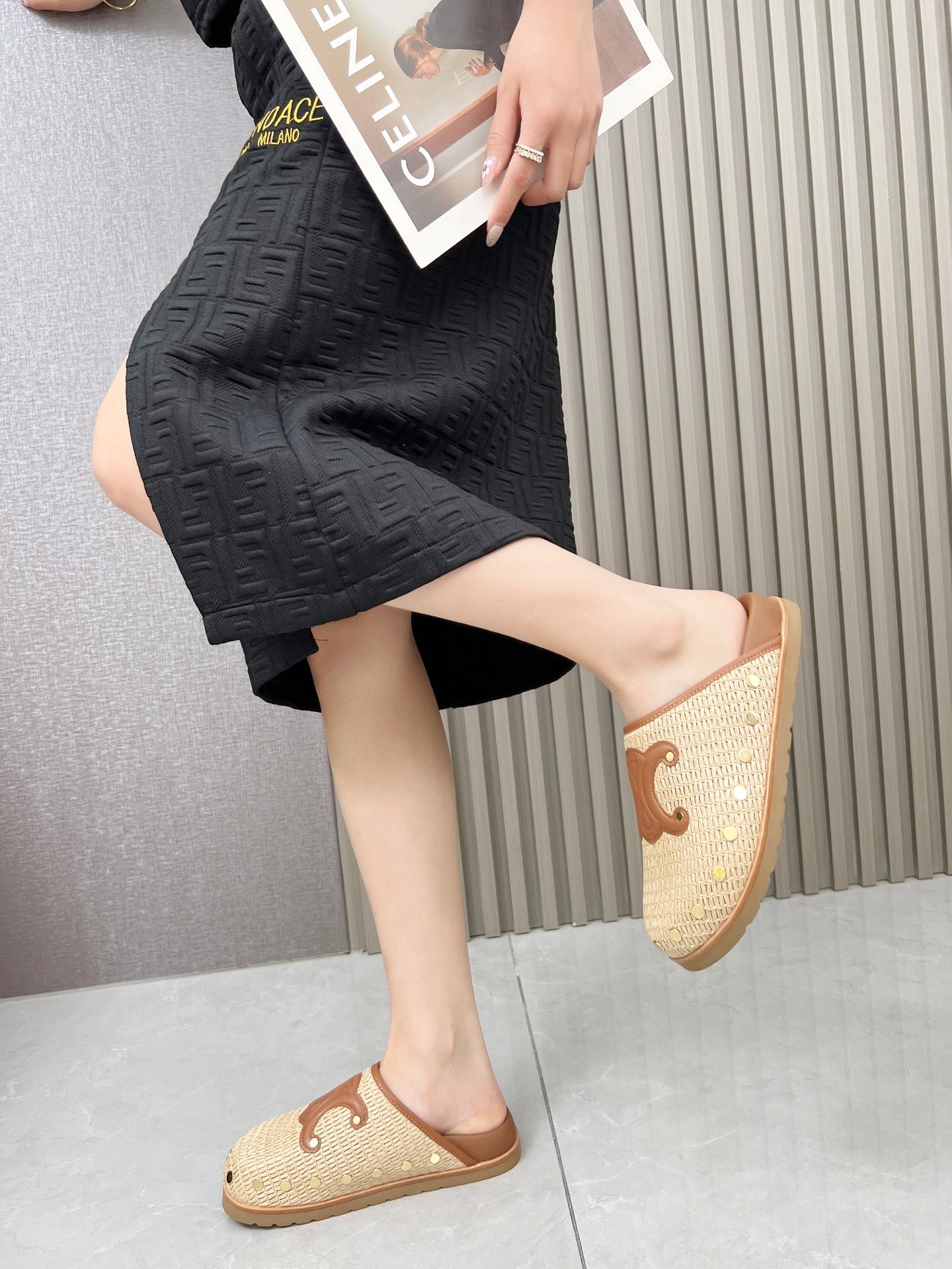 285RN4ZDE Stylish leather shoes