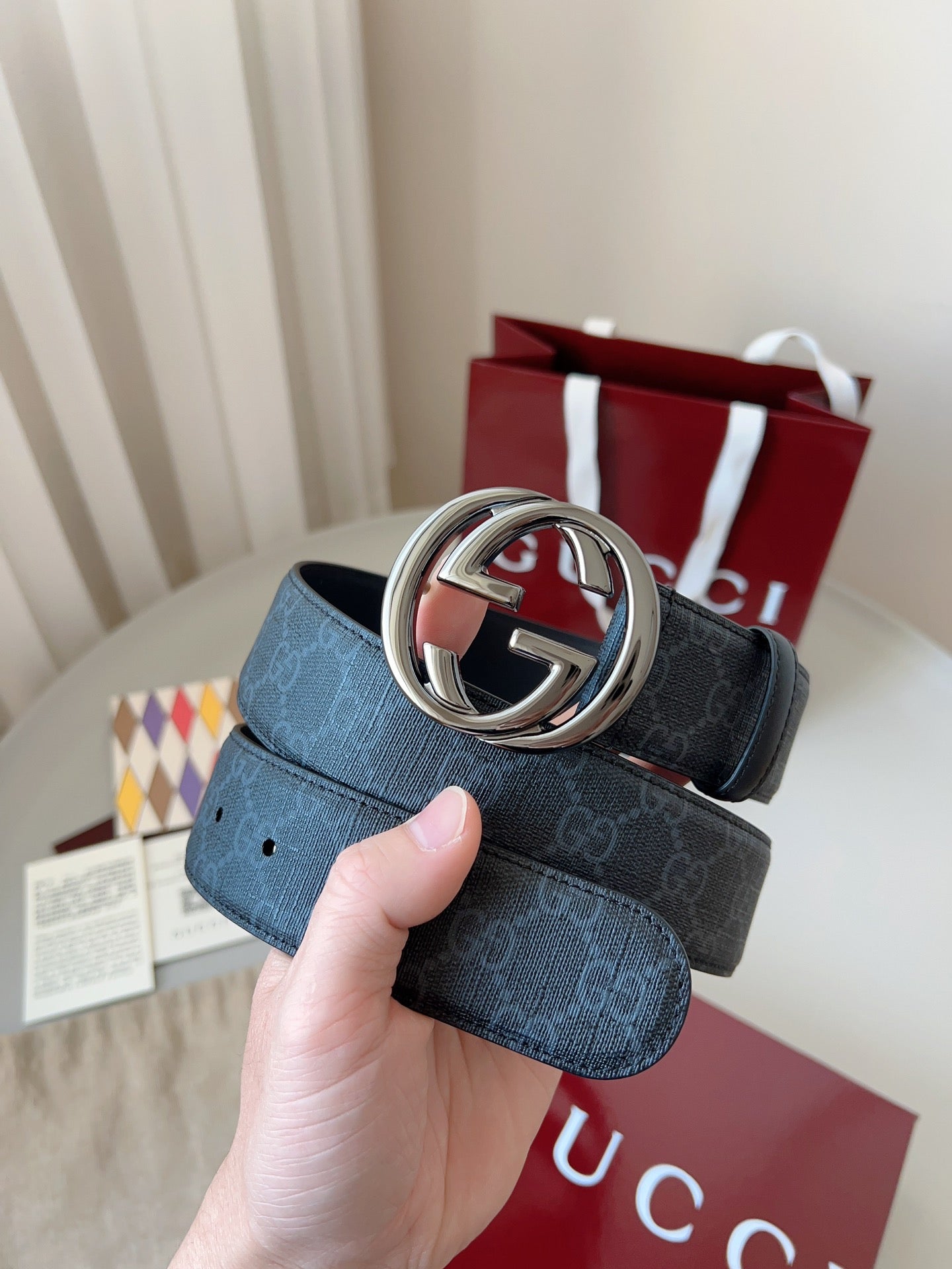 195NB2PDE Stylish high-quality leather belt