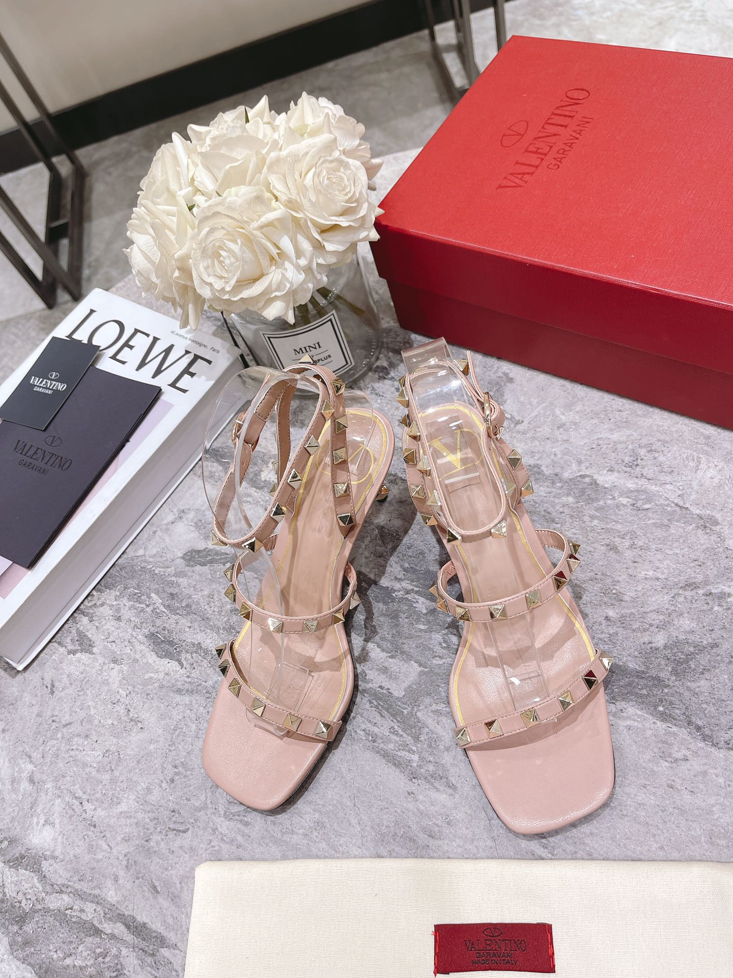 285ZVL21ZDE Stylish leather  High heels (Heel height 6CM)
