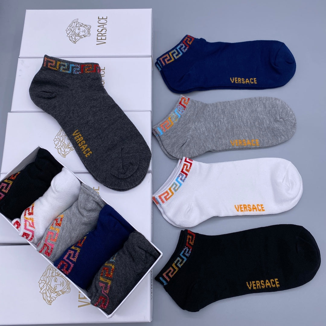 235QV42SDE Stylish socks(5 pairs )