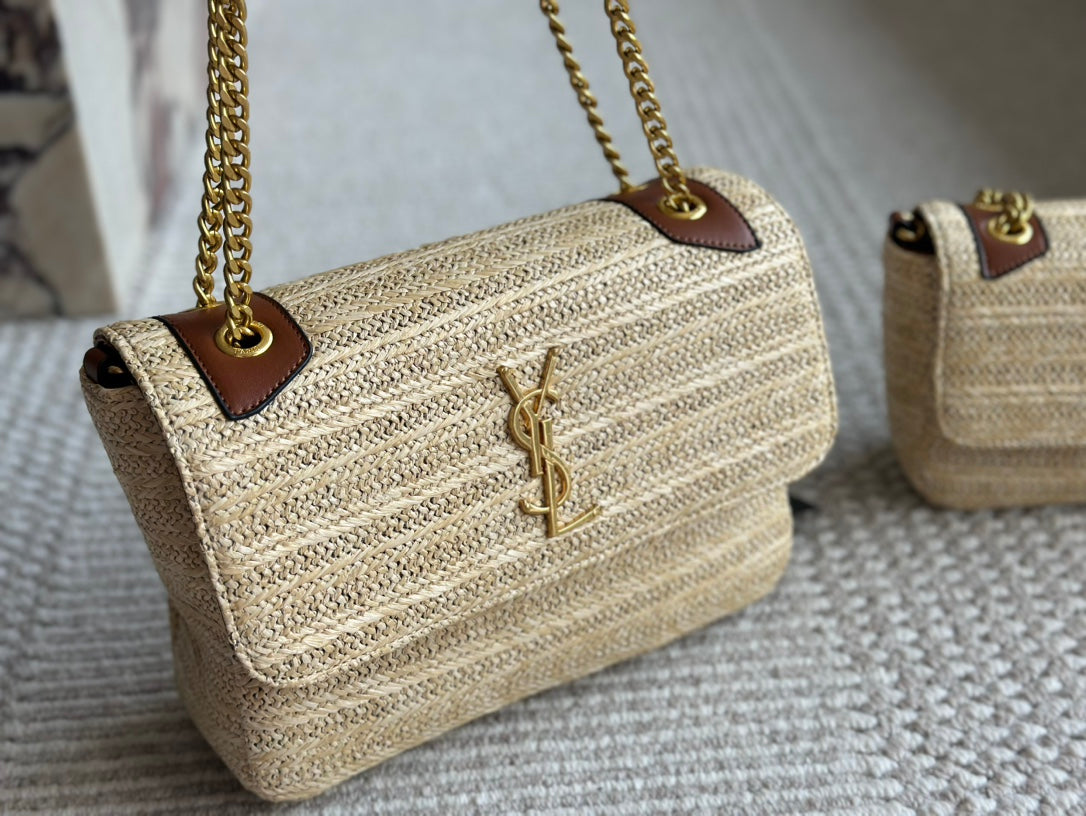 64SL1BDE Stylish woven bag