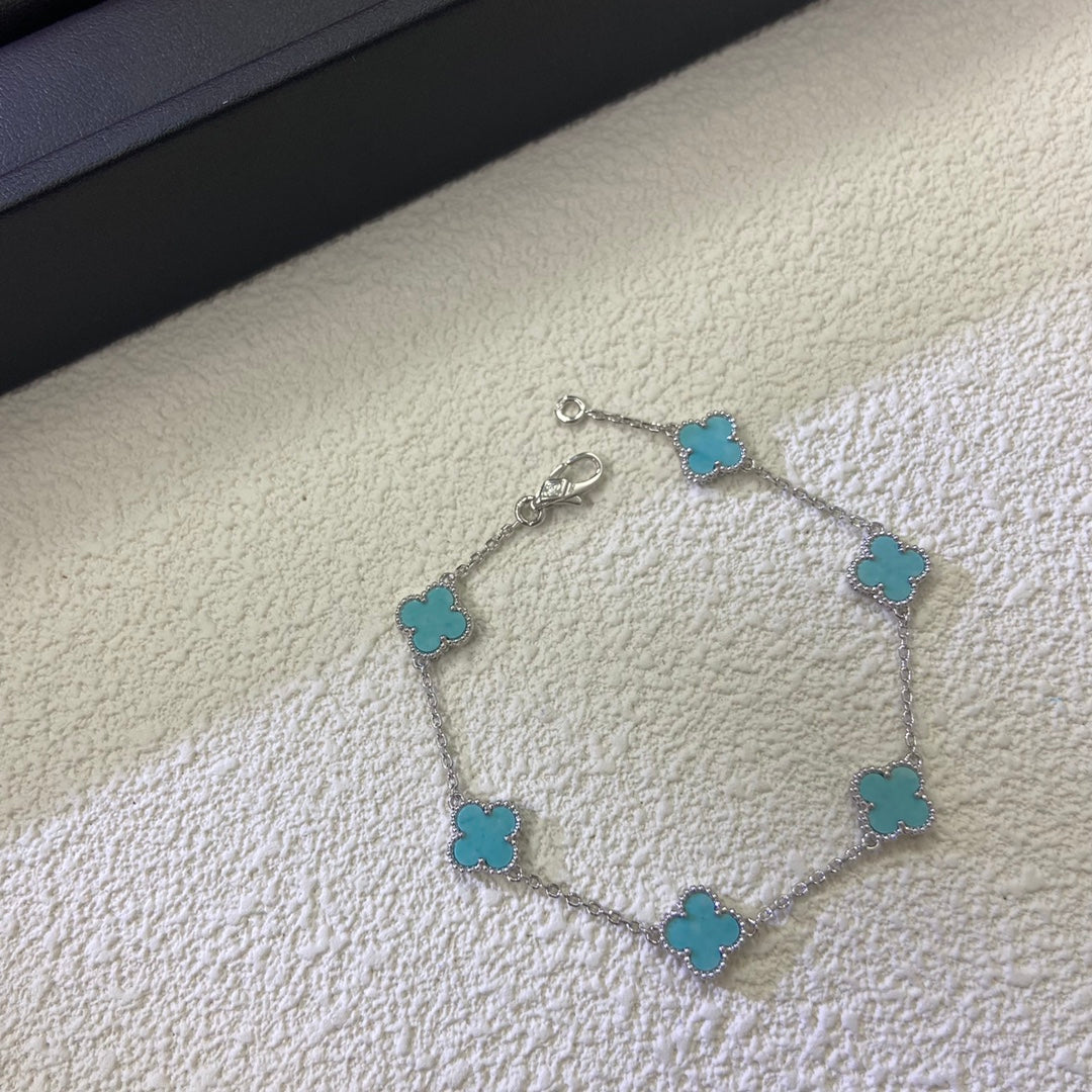 5XVA183KDE Stylishbracelets 6 flowers mini size 0.9cm flower