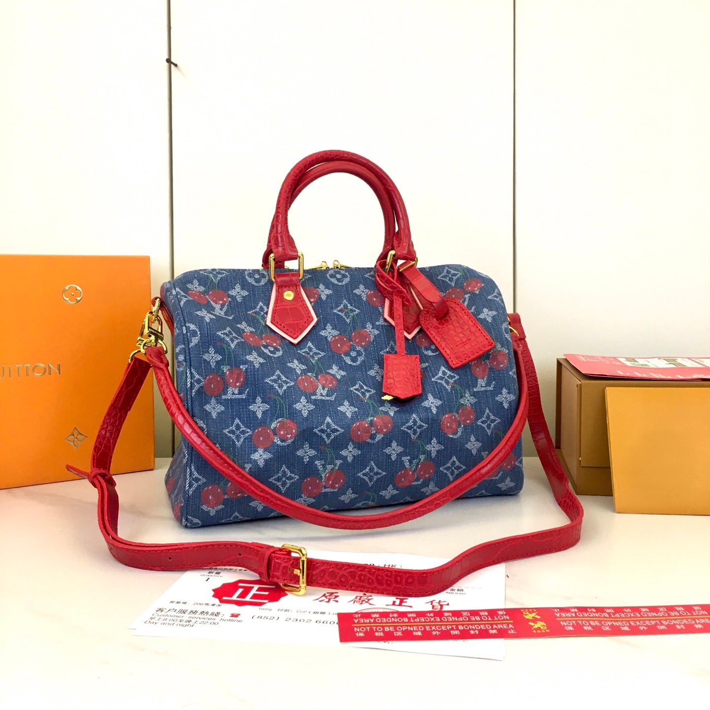 15RE26BDE Stylish denim bag