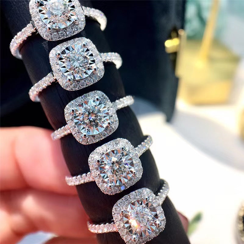 PYA40JDE Stylish  Diamond Ring High Quality Wedding Ring