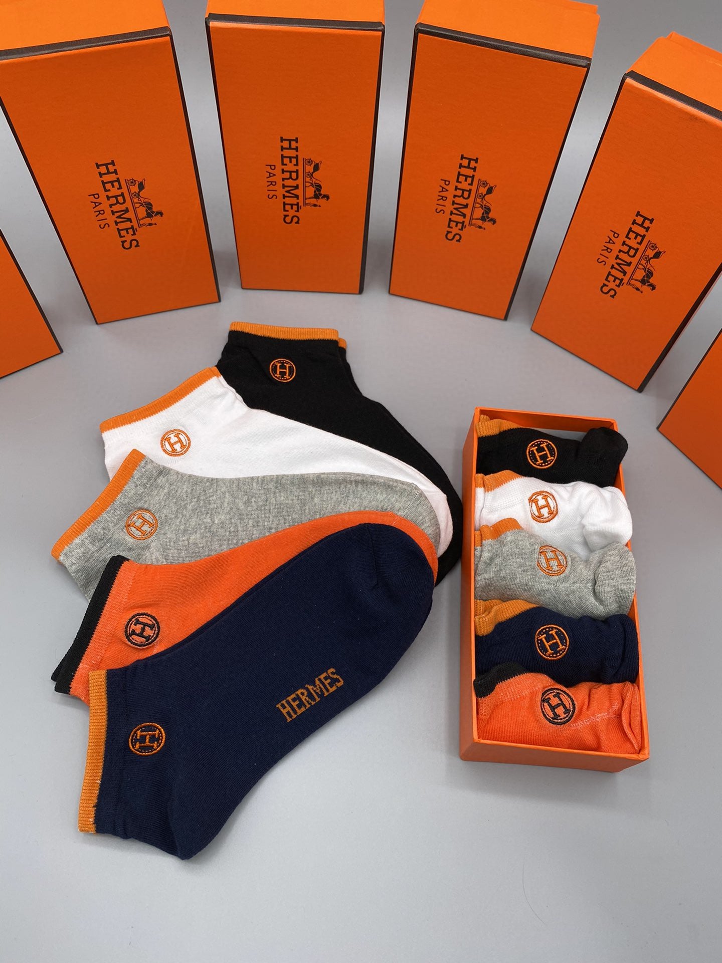 235QH60SDE Stylish socks(5 pairs )