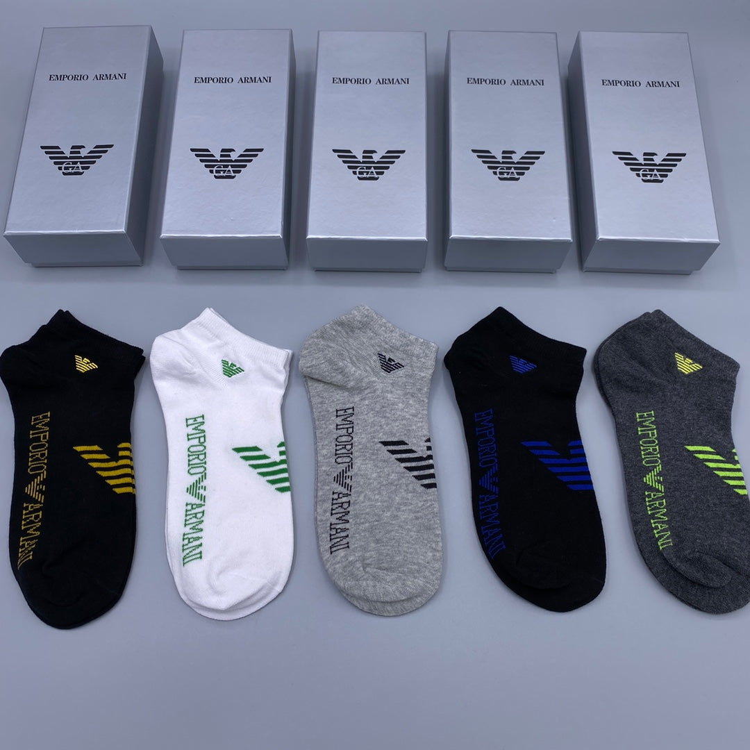135RA1SDE Stylish socks（5 pairs）