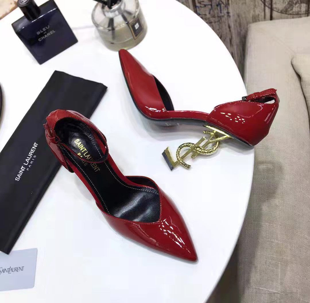 2XSL159ZDE Stylish leather high heels（patent leather）