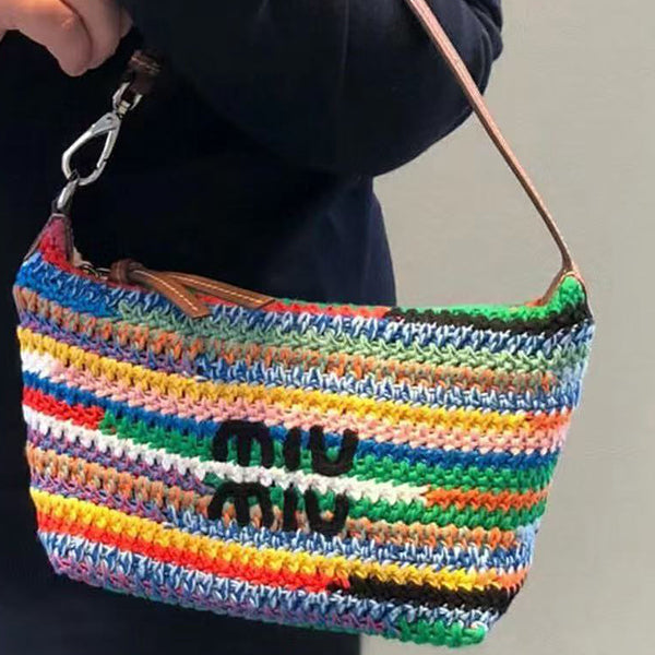 165NA94BDE Stylish Woven Bag