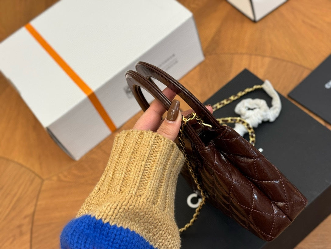 6XC425BDE Stylish leather bag