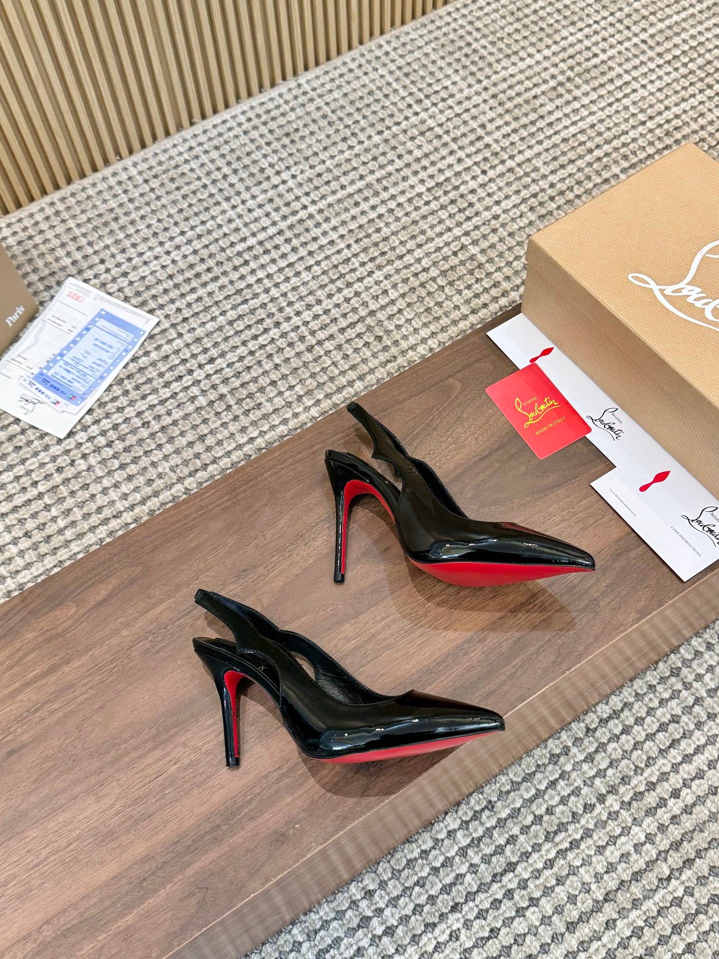 275NA5ZDE Stylish leather High heels