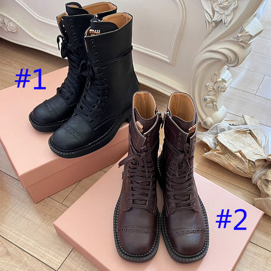 1XA60ZDE Stylish leather  boots