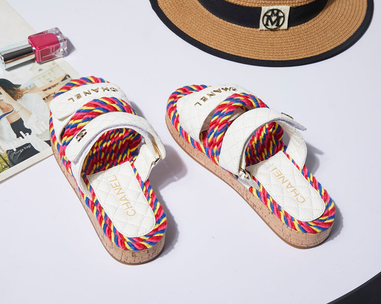 245RC17ZDE Stylish genuine leather sandals