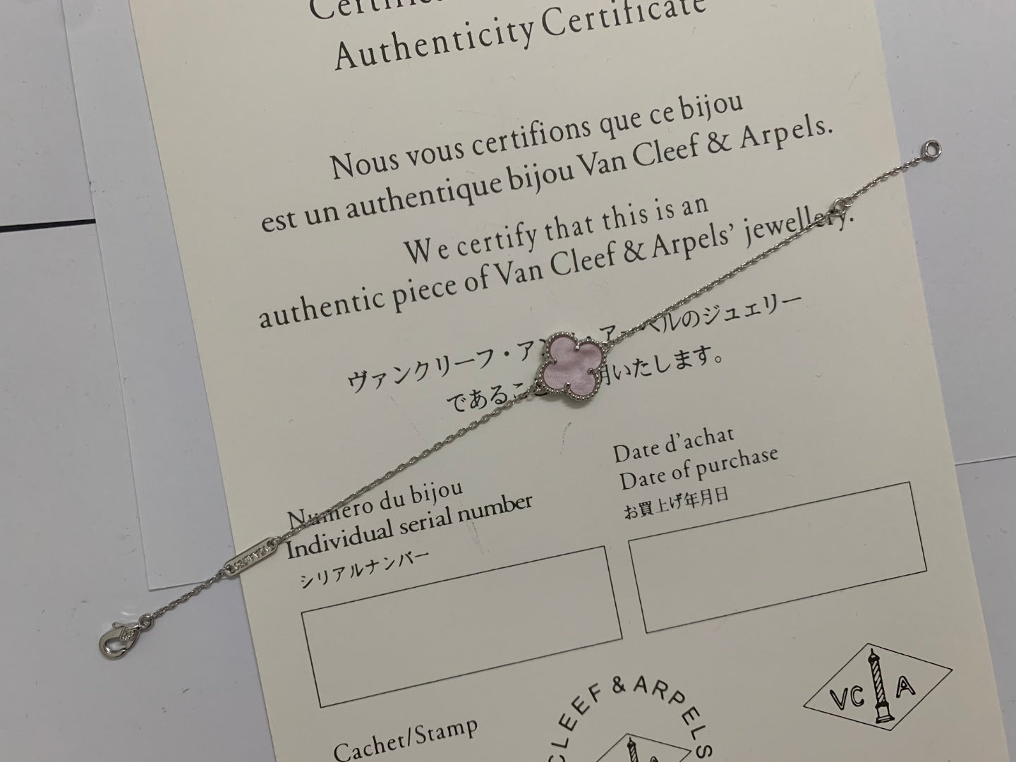 5XVA187KDE Stylish1 flower bracelet