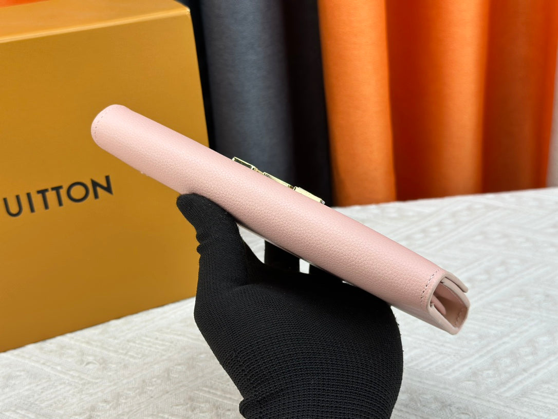 1XE74BDE Stylish leather wallets with package